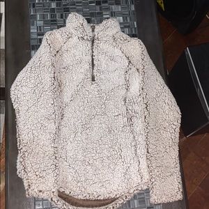 White Sherpa jacket